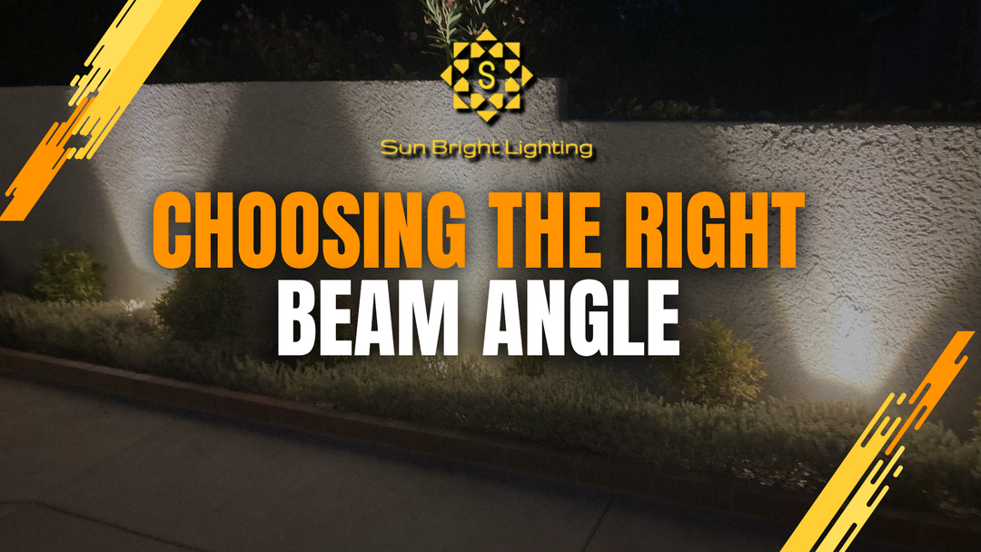 Beam Angles in Outdoor Lighting: What 25°, 38°, 60°, and 120° Really Mean
