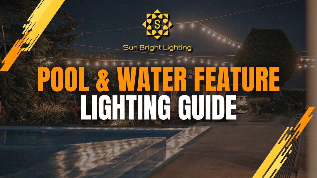 The Bright Side of Pool; Water Feature Lighting