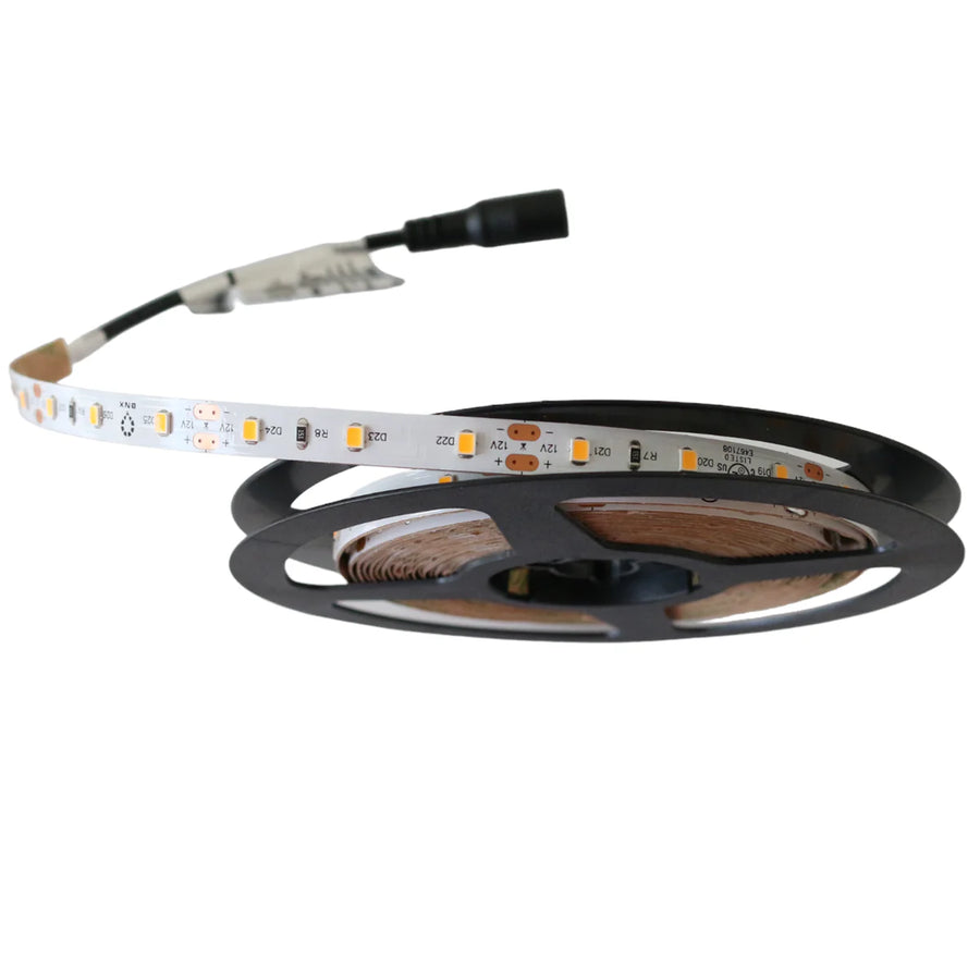 Outdoor Landscape Lighting LED 12V Low Voltage SL01 Strip Light 2835 1.7W/ft 8mm DC12V Low Voltage LED Indoor IP20 UL SMD Tape Light