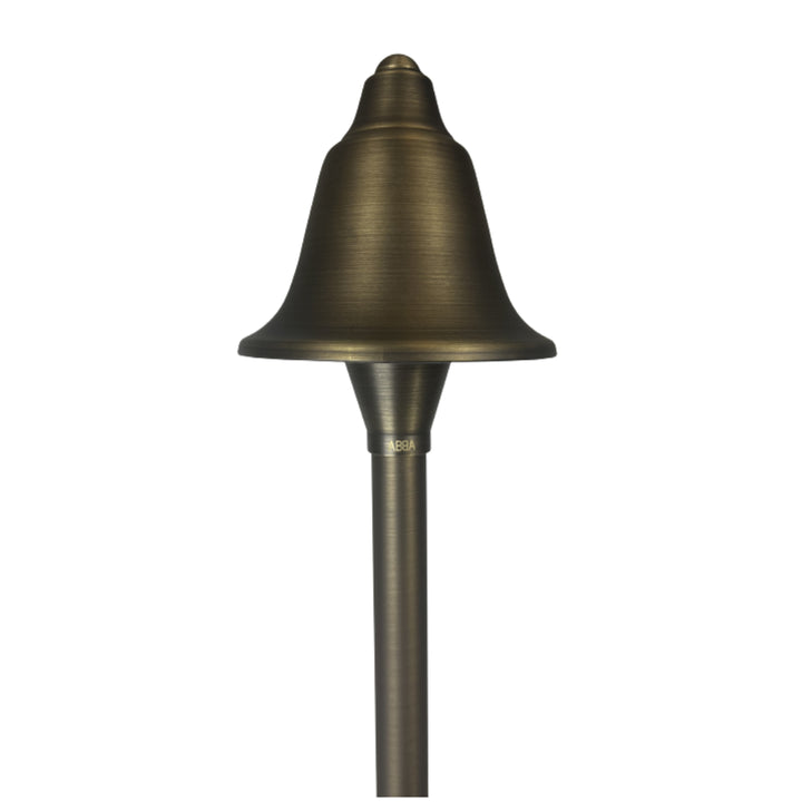 Outdoor Landscape Lighting LED 12V Low Voltage PLB17 Cast Brass LED Bell Shaped Lamp Ready 12V Low Voltage Pathway Outdoor Landscape Lighting Fixture Lamp Ready G4 Socket