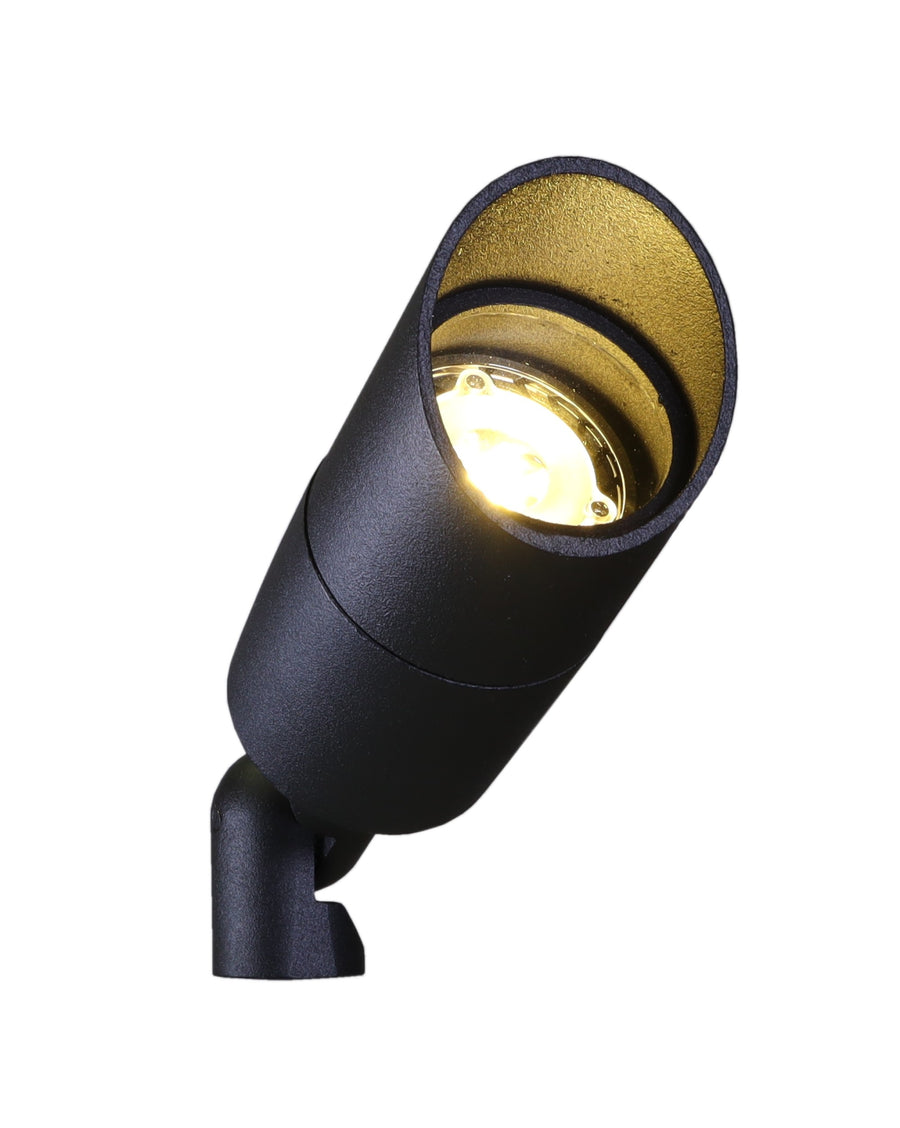 Outdoor Landscape Lighting LED 12V Low Voltage KL105 Low Voltage Modern Bullet Spotlight Aluminum Outdoor Lighting Black