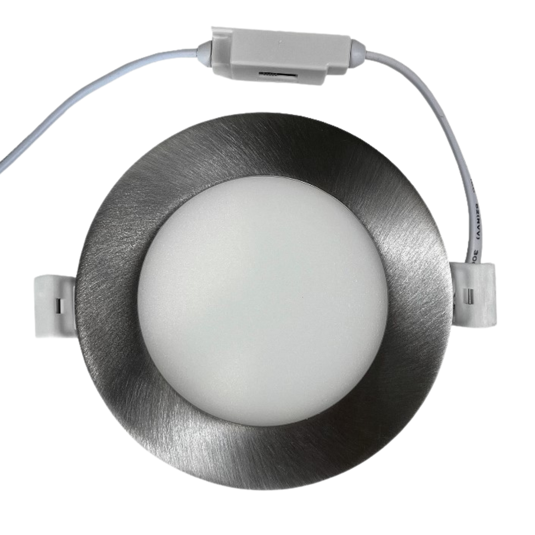 Outdoor Landscape Lighting LED 12V Low Voltage CB04 4x/8x/12x Package 10W 3CCT Dimmable Round Slim 12V AC/DC LED Panel Light Low Voltage Lighting Fixture