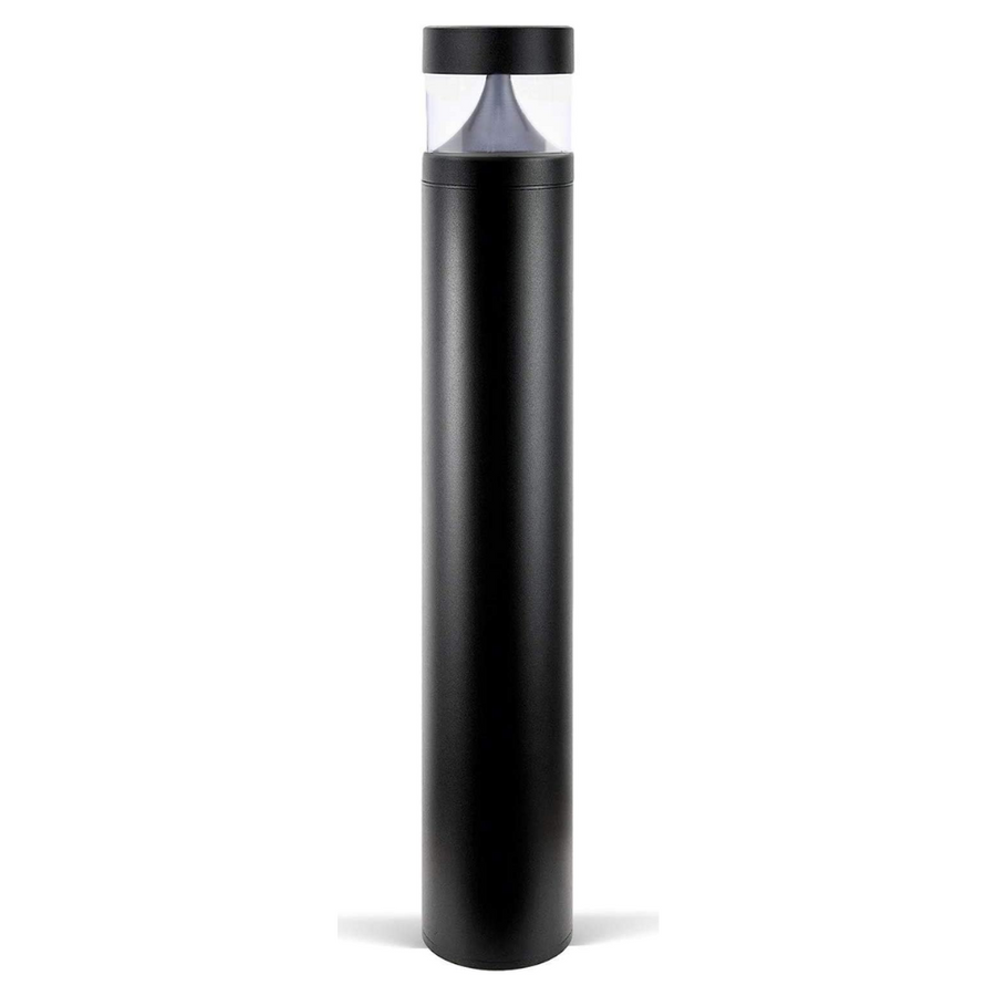 Outdoor Landscape Lighting LED 12V Low Voltage BPLA01 38" 120V 20W 3000K/5000K or 3CCT 1600LM Black Aluminum Flat-Top Bollard Light Line Voltage Commercial Bollard Path Light Outdoor Lighting