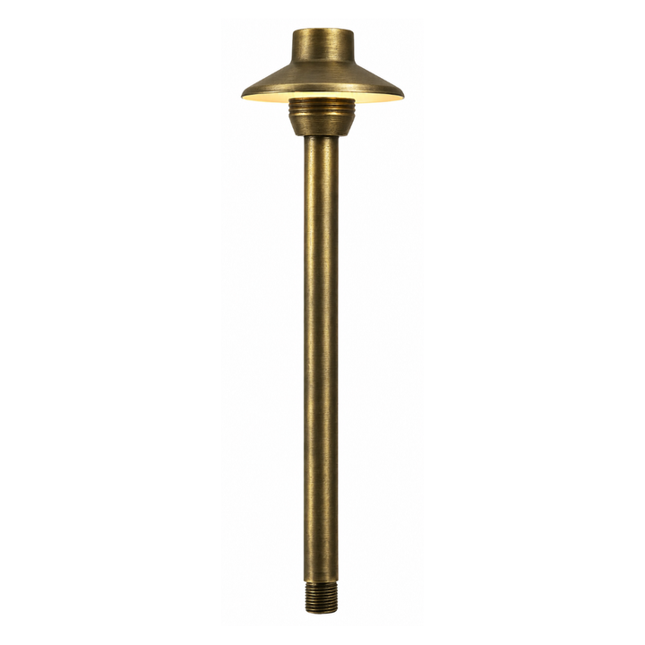 Outdoor Landscape Lighting LED 12V Low Voltage PLB30 4x/8x/12x Package Outdoor Garden Mushroom Pathway Light | 12V Low Voltage Brass Path Light with G4 3W 3000K Bulb