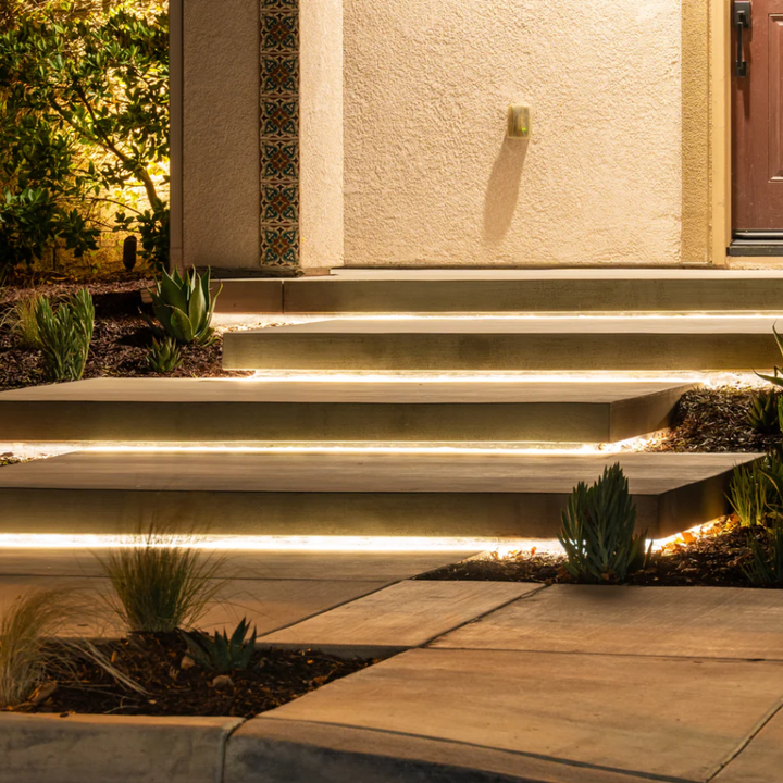 Outdoor Landscape Lighting LED 12V Low Voltage SLN03 COB Neon LED Frosted Strip Light 1.8W/ft AC12V IP67 16.4ft