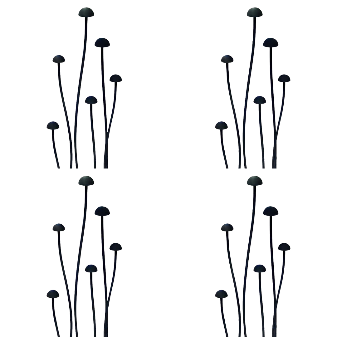 Outdoor Landscape Lighting LED 12V Low Voltage CDPA71 4x/8x/12x Package Mushroom Aluminum 3000K Warm White Integrated LED 12V Low Voltage Path Light