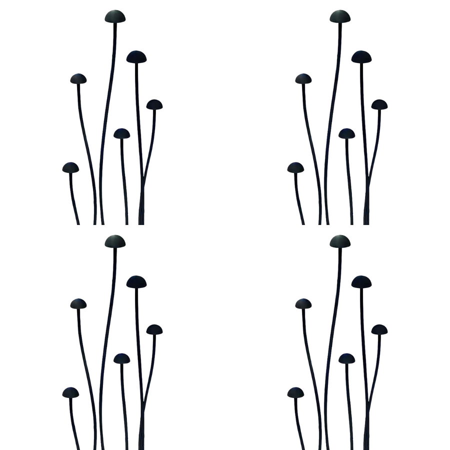 Outdoor Landscape Lighting LED 12V Low Voltage CDPA71 4x/8x/12x Package Mushroom Aluminum 3000K Warm White Integrated LED 12V Low Voltage Path Light