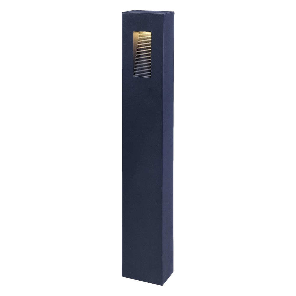Outdoor Landscape Lighting LED 12V Low Voltage BPLA03 32" 120V 10W 3000K/5000K 1000LM Black Aluminum Rectangular Bollard Light Line Voltage Commercial Bollard Path Light Outdoor Lighting 3000K Warm White