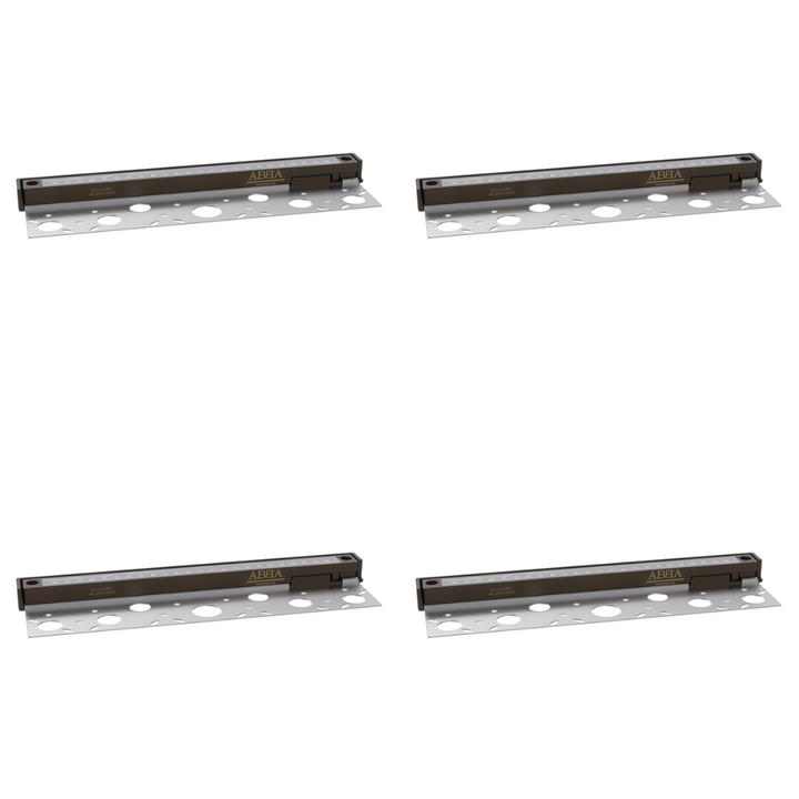 Outdoor Landscape Lighting LED 12V Low Voltage STB20 4x/8x/12x Package Brass Cast Brass Hardscape Light | 4W 12" Integrated LED 3000K 12V Low Voltage Landscape Light 4 Pack