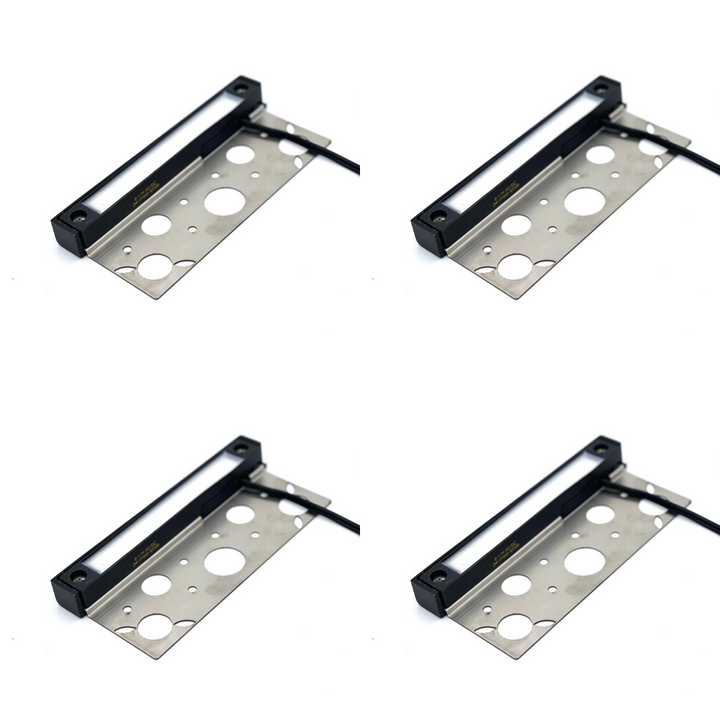 Outdoor Landscape Lighting LED 12V Low Voltage STBP10 Tulay Antique/Black Brass Hardscape Light 7" 4x/8x/12x 2W 2700K Integrated LED Package Low Voltage Outdoor Lighting Black 4 Pack