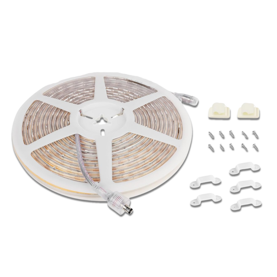 Outdoor Landscape Lighting LED 12V Low Voltage SLD22 16.4ft Dotless Single Color Linear 8mm 3W/ft 10mm LED Strip Lights Low Voltage COB DC24V Tape Light IP67 Waterproof
