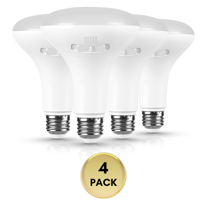 Outdoor Landscape Lighting LED 12V Low Voltage E26 4-Pack 10W 120V Line Voltage 5CCT 2700K/3000K/4000K/5000K/6500K Bulbs Package Dimmable CRI90 Energy Saving High Voltage Medium Base Light Bulb