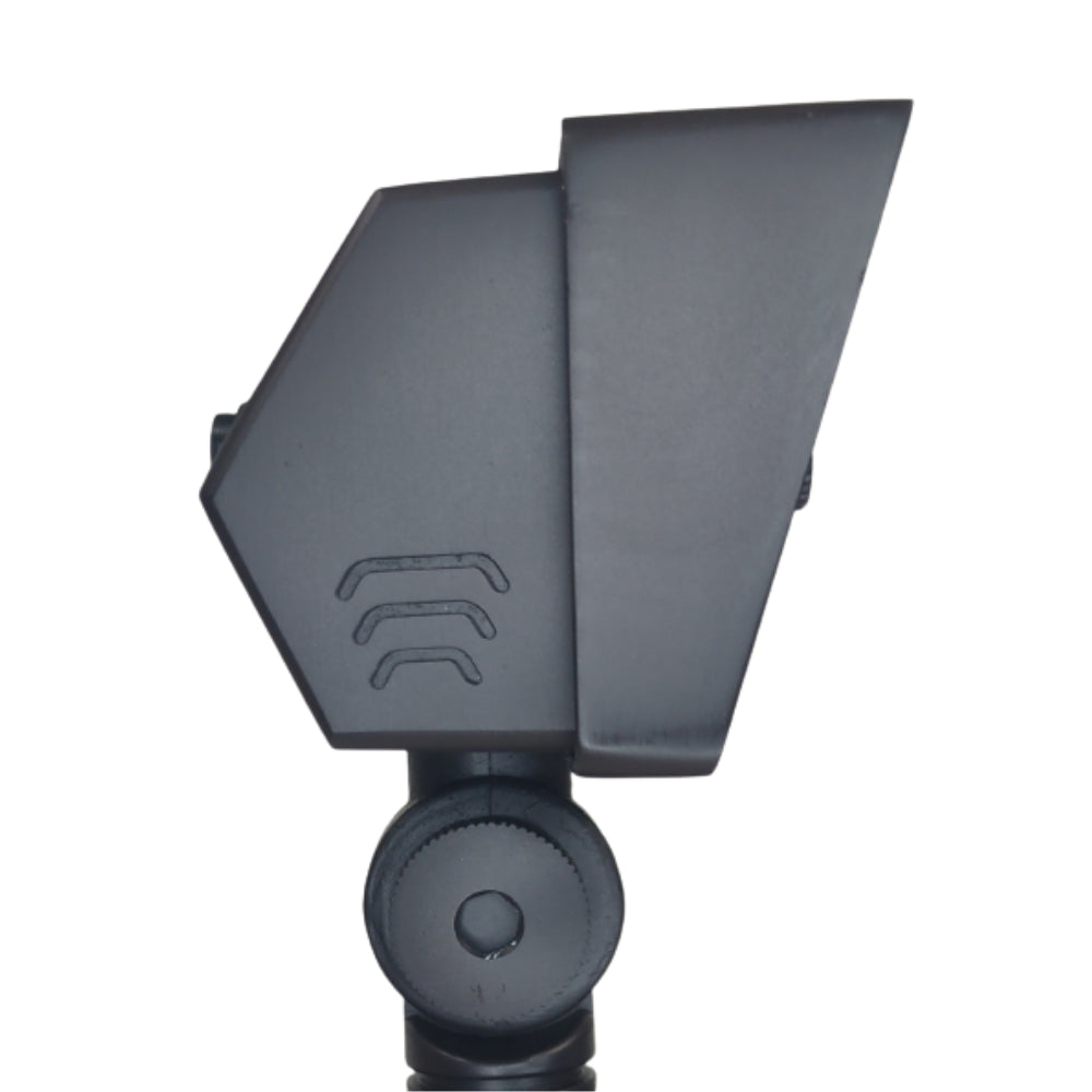 Outdoor Landscape Lighting LED 12V Low Voltage FPBCC04 Cast Brass 3CCT Adjustable 2W-7W Rectangular Built-In LED Floodlight Low Voltage Fixture