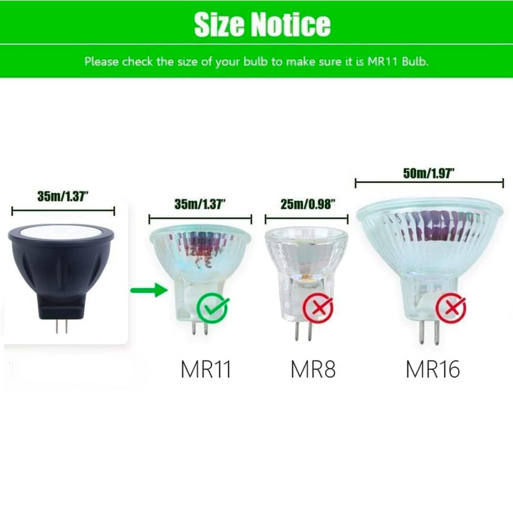 Outdoor Landscape Lighting LED 12V Low Voltage MR11 RGB Warm White + 15 Multicolors and 4-Level Brightness 3W, Energy-Saving, Color-Changing 12V Outdoor LED Light Bulb Compatible with Remote Control