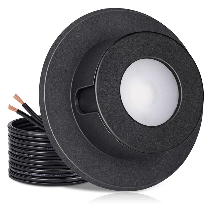 Outdoor Landscape Lighting LED 12V Low Voltage ULBA02 Aluminum Underwater Landscape 12-24V AC/DC 3W 3000K 300LM Integrated LED Fountain Light Pond Lighting IP68 Package 1 Pack