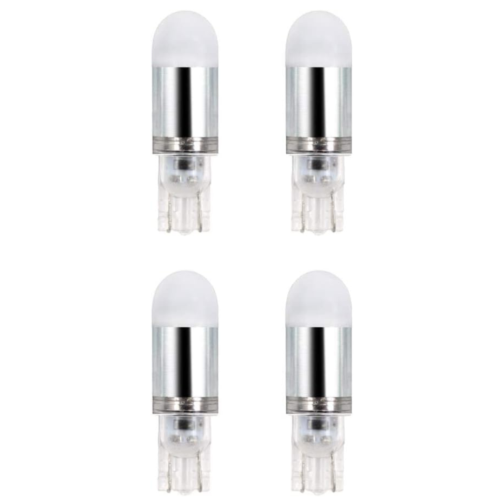 Outdoor Landscape Lighting LED 12V Low Voltage 2x/4x/6x Package T5 T10 1W 12V LED Wedge Base Light Bulbs Energy Saving Light Bulb 4 Pack