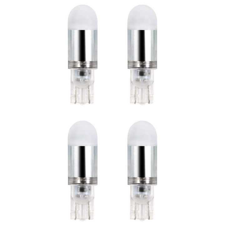 Outdoor Landscape Lighting LED 12V Low Voltage 2x/4x/6x Package T5 T10 1W 12V LED Wedge Base Light Bulbs Energy Saving Light Bulb 4 Pack