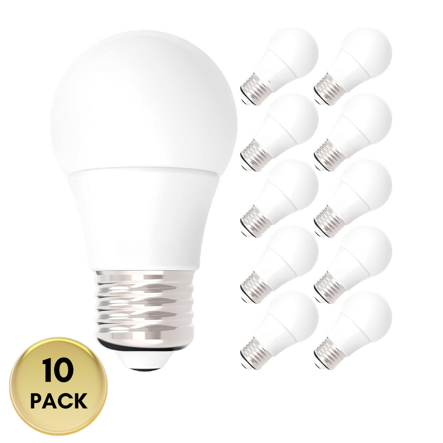 Outdoor Landscape Lighting LED 12V Low Voltage E26 120V AC 8W Line Voltage LED Bulbs Dimmable Energy Saving Light Bulb Pack of 10