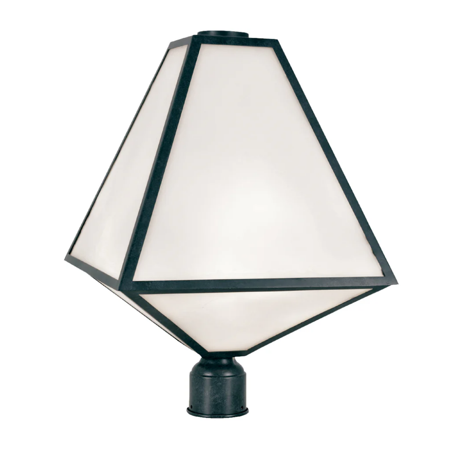 Outdoor Landscape Lighting LED 12V Low Voltage Brian Patrick Flynn Glacier 3 Light Outdoor Post Light 14"x21" Stainless Steel and Glass Charcoal Black Finish 120V 3 E26 Medium Base LED Bulb Sockets Casual Farmhouse Lantern for Patio, Garden, Exterior Posts