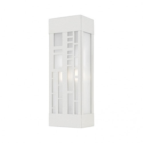 Outdoor Landscape Lighting LED 12V Low Voltage Malmo Outdoor 1 E26 Medium Base Light Bulb Socket Outdoor ADA-Compliant Stainless Steel Wall Sconce 6"x17" Brushed Nickel Finish 120V for Garden, Interior, Exterior and Patio 22972-91