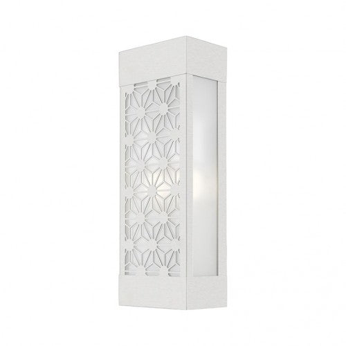 Outdoor Landscape Lighting LED 12V Low Voltage Berkeley Outdoor 1 E26 Medium Base Light Bulb Socket Outdoor ADA-Compliant Stainless Steel Wall Sconce 6"x17" Brush Satin Finish 120V for Garden, Interior, Exterior and Patio 24322-91