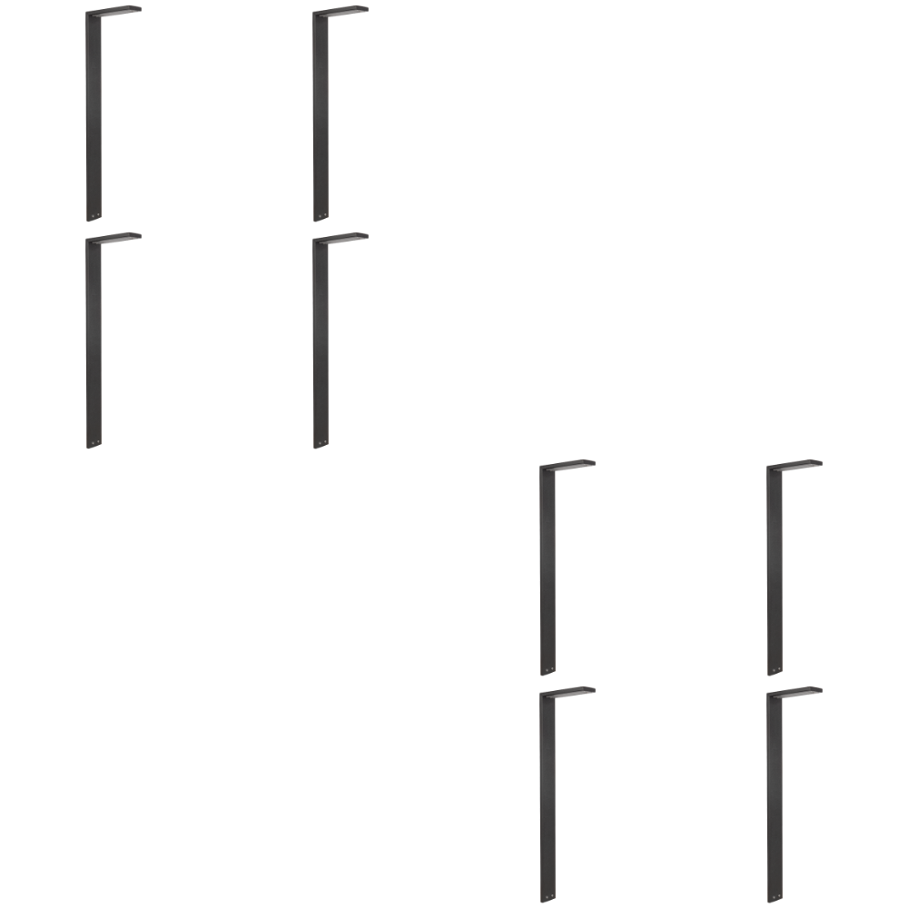 Outdoor Landscape Lighting LED 12V Low Voltage CDPS58 4x/8x/12x Package 3W Stainless Steel Directional Pathway Light LED Bollard Landscape Lighting 12V Low Voltage Black 8 Pack