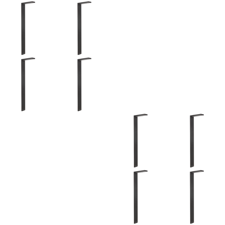 Outdoor Landscape Lighting LED 12V Low Voltage CDPS58 4x/8x/12x Package 3W Stainless Steel Directional Pathway Light LED Bollard Landscape Lighting 12V Low Voltage Black 8 Pack