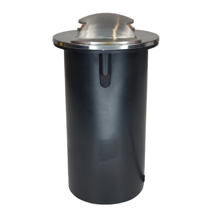 Outdoor Landscape Lighting LED 12V Low Voltage UNS04 Stainless Steel Bi Directional Two Slit In-Ground 12V Low Voltage LED In Ground Landscape Lighting Lamp Ready MR16 Socket
