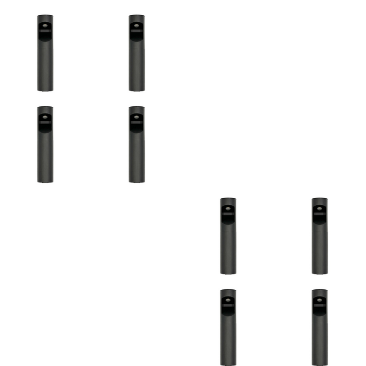 Outdoor Landscape Lighting LED 12V Low Voltage BPLP02 Boyd Brass Bollard 4x/8x/12x 4W 3000K Integrated LED Low Voltage Driveway Light Outdoor Landscape Lighting Black Brass 8 Pack