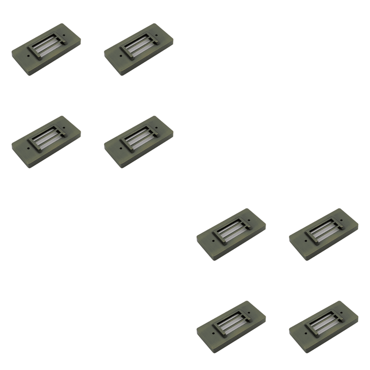 Outdoor Landscape Lighting LED 12V Low Voltage IDL01 Solid Brass Surface Mount 2700K Warm White Integrated LED Step Light Low Voltage Landscape Lighting
