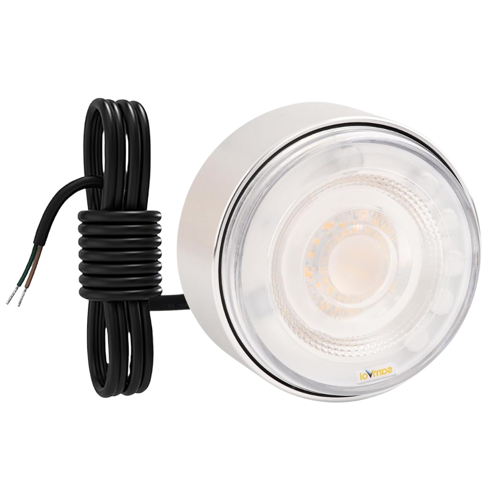 Outdoor Landscape Lighting LED 12V Low Voltage ULBA03 Aluminum Underwater Landscape 12-24V AC/DC 12W/24W Automatic Color-Changing RGB Integrated LED Fountain Light Pond Lighting IP68 for Wall Mounting 24 Watt 12-24V AC DC