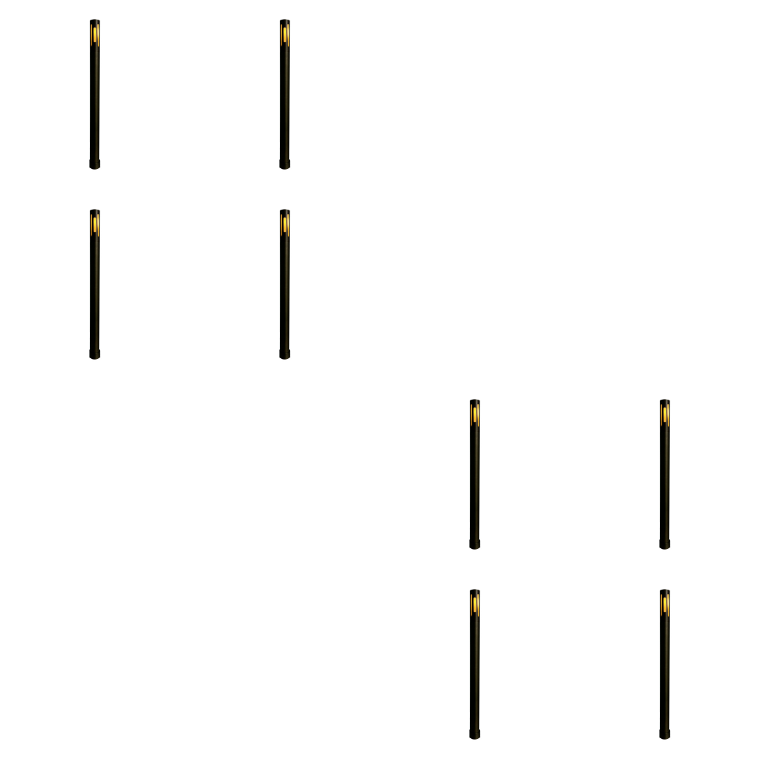 Outdoor Landscape Lighting LED 12V Low Voltage PLB25 4x/8x/12x Package Cast Brass Path and Area Light LED 12V Low Voltage Pathway Outdoor Lighting Landscape Fixture with G4 3W 3000K Bulb 8 Pack