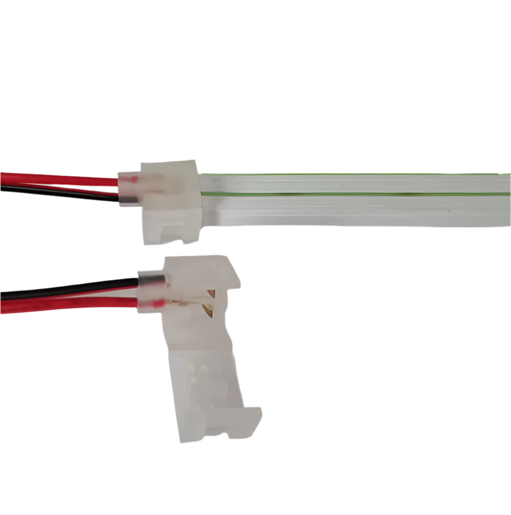 Outdoor Landscape Lighting LED 12V Low Voltage SLN 10 Pack Solderless Strip to Wire Connectors Package for 6x12mm Strip Light Neon