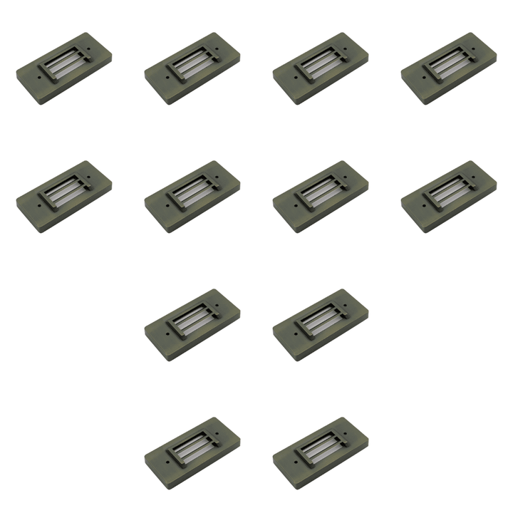 Outdoor Landscape Lighting LED 12V Low Voltage IDL01 Solid Brass Surface Mount 2700K Warm White Integrated LED Step Light Low Voltage Landscape Lighting