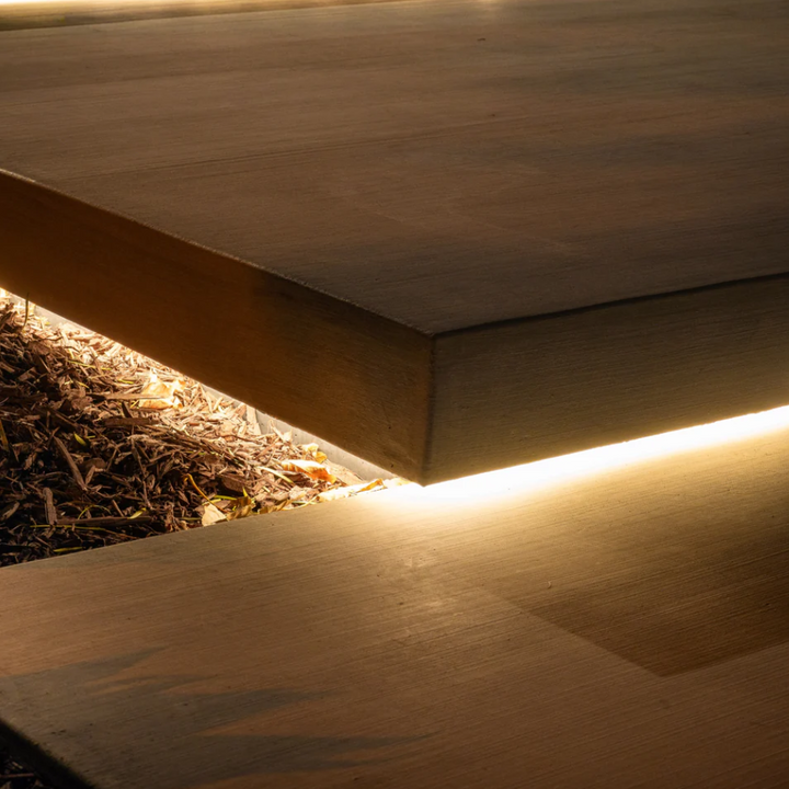 Outdoor Landscape Lighting LED 12V Low Voltage SLN03 COB Neon LED Frosted Strip Light 1.8W/ft AC12V IP67 16.4ft