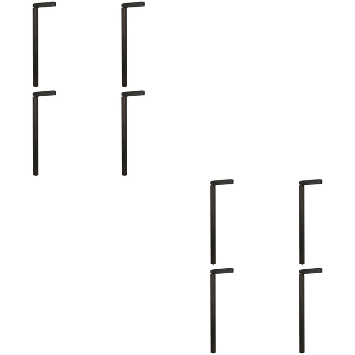 Outdoor Landscape Lighting LED 12V Low Voltage PLB14 4x/8x/12x Package Adjustable 3W 3000K Warm White Integrated Brass L-Shaped 12V Low Voltage Pathway Light 8 Pack Dark Brass