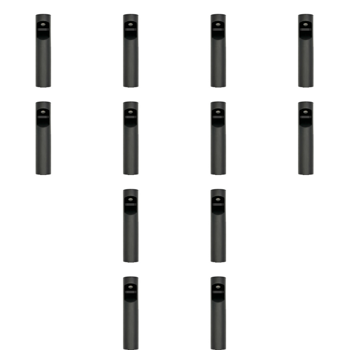 Outdoor Landscape Lighting LED 12V Low Voltage BPLP02 Boyd Brass Bollard 4x/8x/12x 4W 3000K Integrated LED Low Voltage Driveway Light Outdoor Landscape Lighting Black Brass 12 Pack