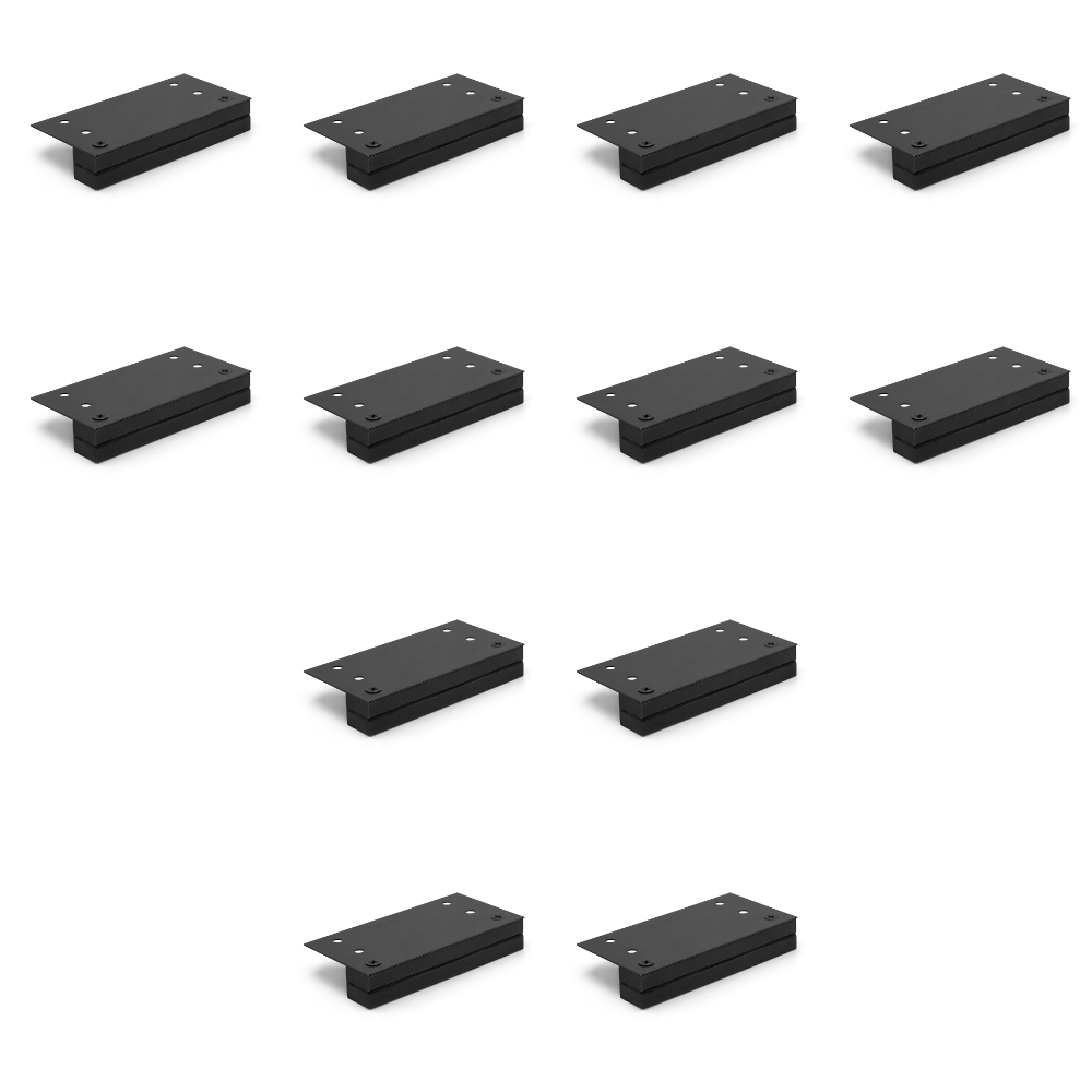 Outdoor Landscape Lighting LED 12V Low Voltage STBP08 Stelvio Black Hardscape Light 3" 4x/8x/12x 2W 2700K Integrated LED Package Low Voltage Outdoor Lighting 12 Pack