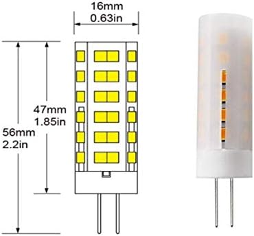 Outdoor Landscape Lighting LED 12V Low Voltage G4 2.5W JC Bi Pin DC12V Tiki Torch Flame Fire Effect 1300K LED Capsule Bulb Energy Efficient