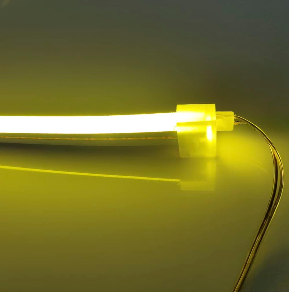 Outdoor Landscape Lighting LED 12V Low Voltage SLN 10 Pack Solderless Strip to Wire Connectors Package for 6x12mm Strip Light Neon