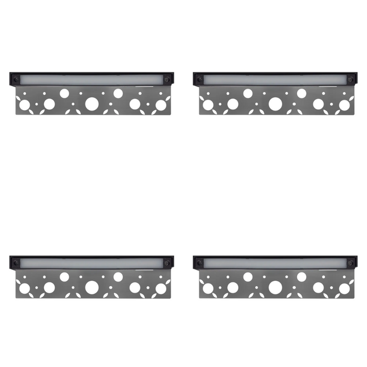 Outdoor Landscape Lighting LED 12V Low Voltage STB21 4x/8x/12x Package Cast Aluminum Hardscape Light | 4W 12" Integrated LED 3000K 12V Low Voltage Landscape Light 4 Pack