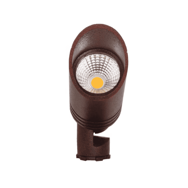 Outdoor Landscape Lighting LED 12V Low Voltage KL109 3W 2700K Warm White Integrated LED 12V AC/DC Aluminum Low Voltage Landscape Lighting Spotlight