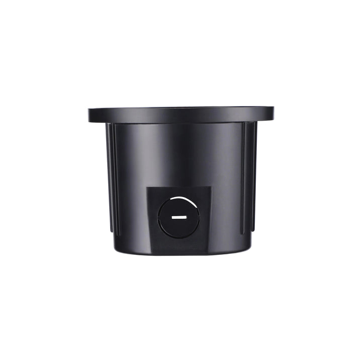 Outdoor Landscape Lighting LED 12V Low Voltage UNAL01 Crescente Aluminum Round Surface Mount Mono-Directional Integrated 6W 3000K LED In-Ground Well Light Low Voltage Landscape Lighting