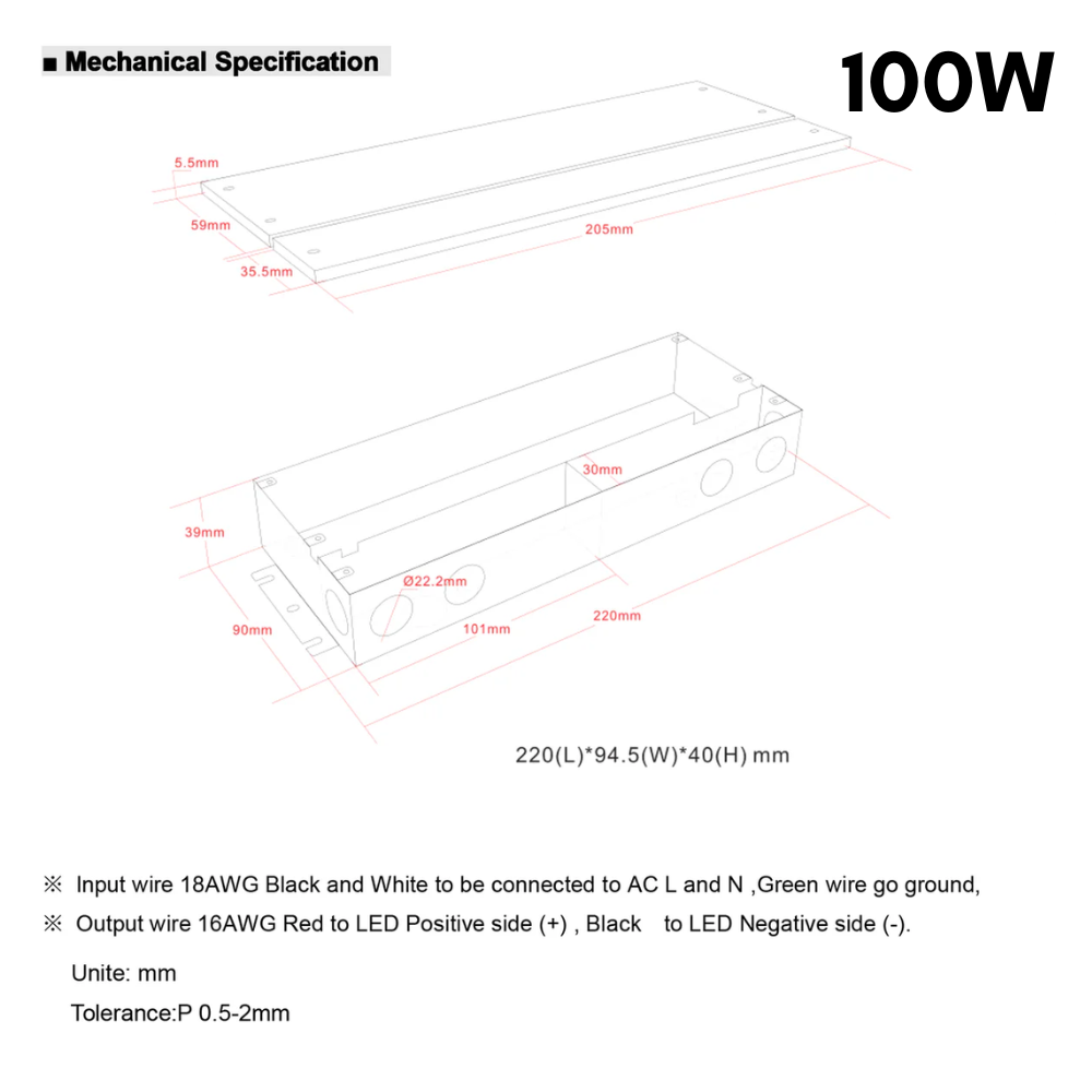Outdoor Landscape Lighting LED 12V Low Voltage TSDC01 12V/24V DC Low Voltage Dimmable Transformers UL Listed LED Driver Outdoor Rated