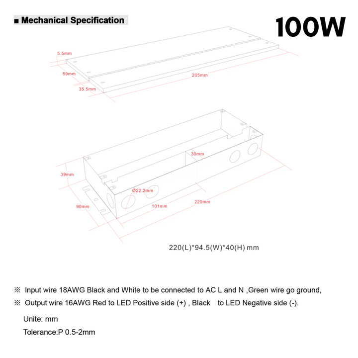 Outdoor Landscape Lighting LED 12V Low Voltage TSDC01 12V/24V DC Low Voltage Dimmable Transformers UL Listed LED Driver Outdoor Rated