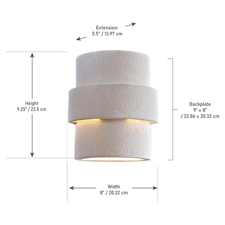 Outdoor Landscape Lighting LED 12V Low Voltage SCH10 White Ceramic Outdoor Wall Sconce Light LED E26 Socket 9" H x 8" W Down Light Line Voltage 120V IP65 Waterproof