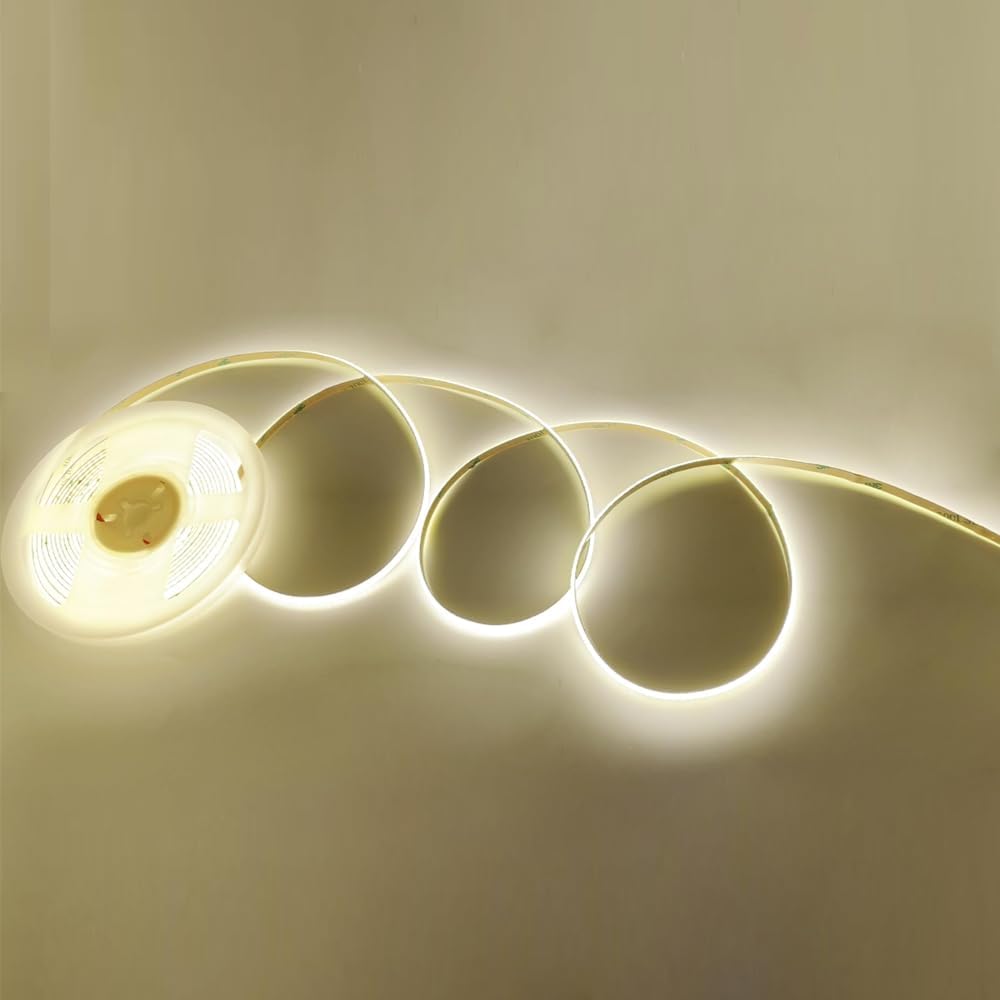 Outdoor Landscape Lighting LED 12V Low Voltage SLD07 Dotless Linear LED Tunable CCT (2700K-6500K) 4.5W/ft for 10mm COB Strip Lights Low Voltage DC24V Tape Light