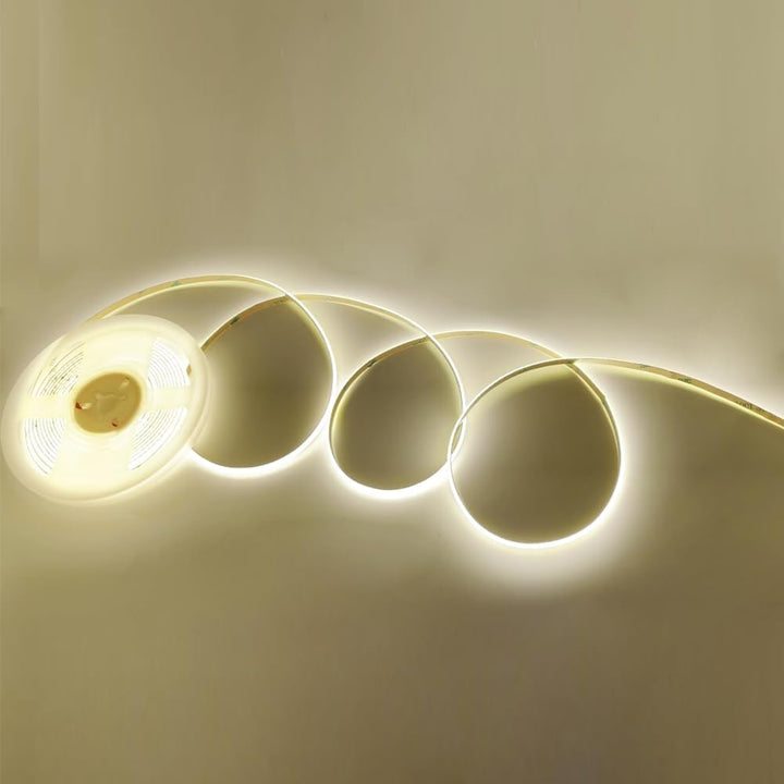 Outdoor Landscape Lighting LED 12V Low Voltage SLD07 Dotless Linear LED Tunable CCT (2700K-6500K) 4.5W/ft for 10mm COB Strip Lights Low Voltage DC24V Tape Light