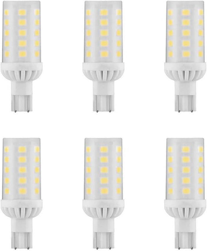 Outdoor Landscape Lighting LED 12V Low Voltage T5 T10 4W 12V LED Wedge Base Light Bulbs Energy Saving Light Bulb 6 Pack