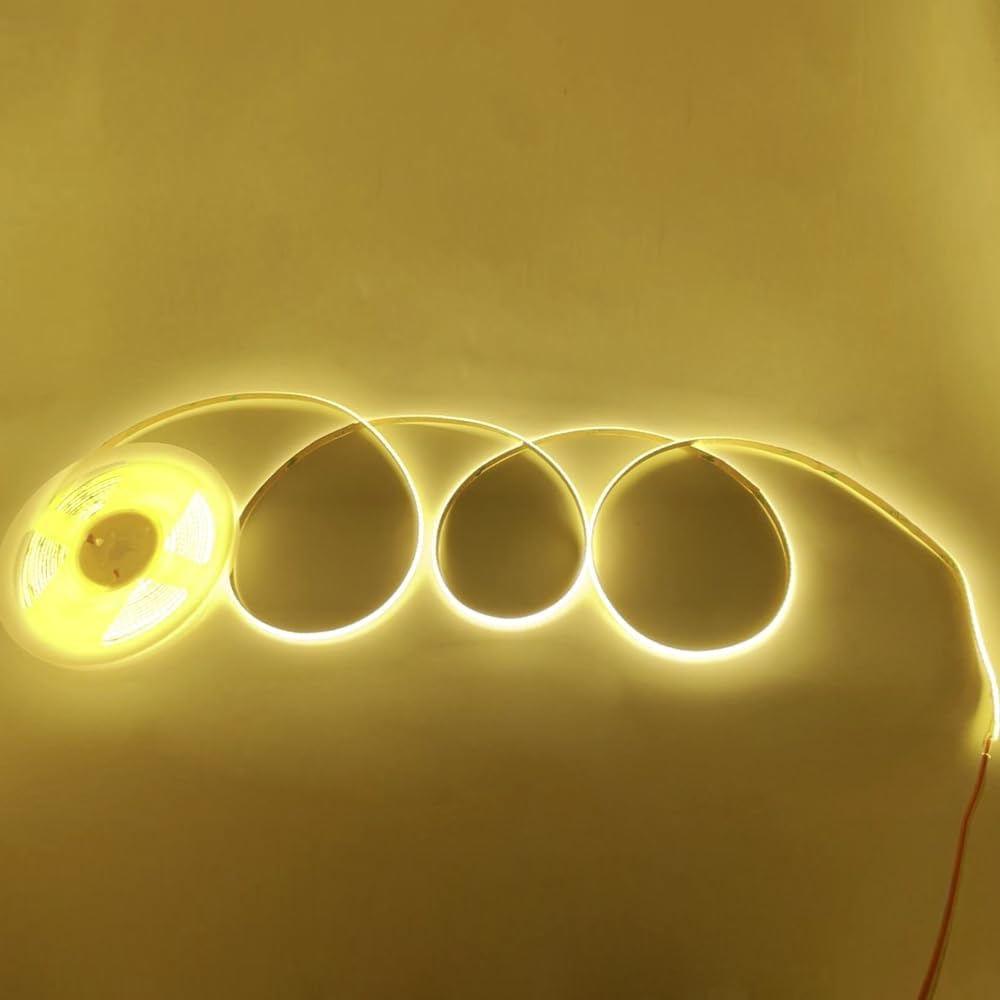 Outdoor Landscape Lighting LED 12V Low Voltage SLD07 Dotless Linear LED Tunable CCT (2700K-6500K) 4.5W/ft for 10mm COB Strip Lights Low Voltage DC24V Tape Light